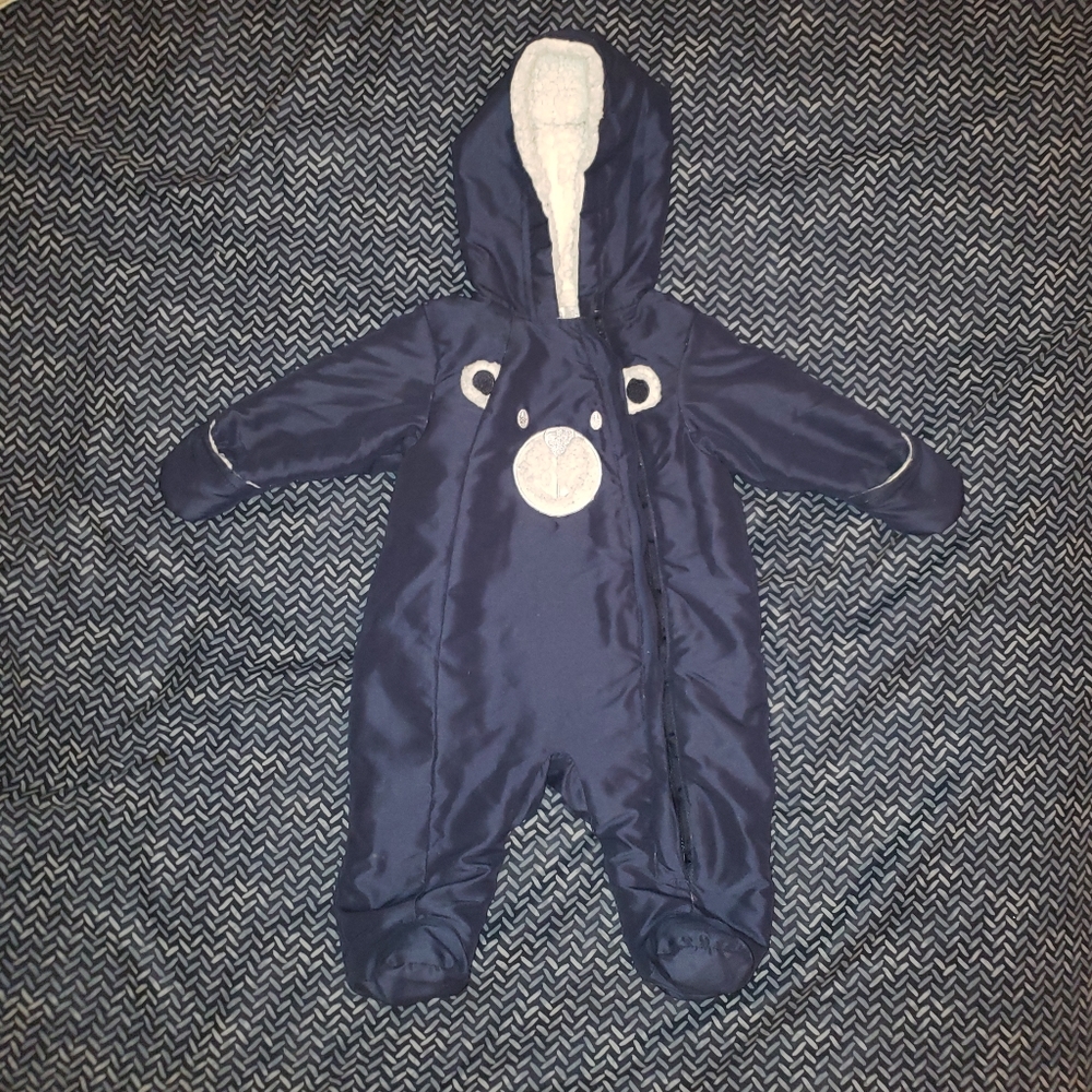 Teddy bear baby coat